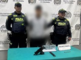 Capturan en Rebolo a joven con subametralladora en medio de ofensiva contra el delito en Barranquilla