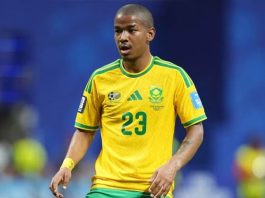 En ciudad del Cabo Fallece Jayden Adams, futbolista sudafricano y seleccionado en el Mundial
