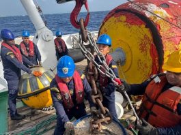 DIMAR fortalece el monitoreo marítimo con una nueva boya de oleaje en San Andrés