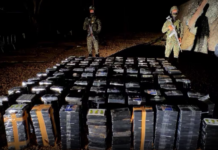 Incauta cerca de 1.198 kilos de cocaína en operación contra estructura de alias “Iván Mordisco” en Meta